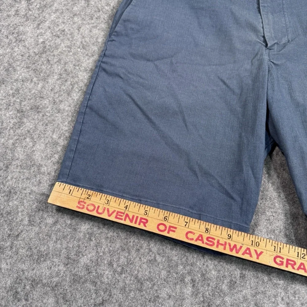 Lululemon Commission Shorts Blue Stretch Zip Pocket Modern Casual‎ 9